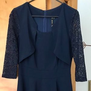 Navy Blue Formal Dress